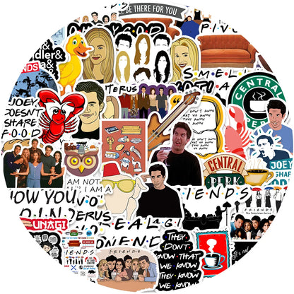 Friends TV Show Stickers 50 Pack